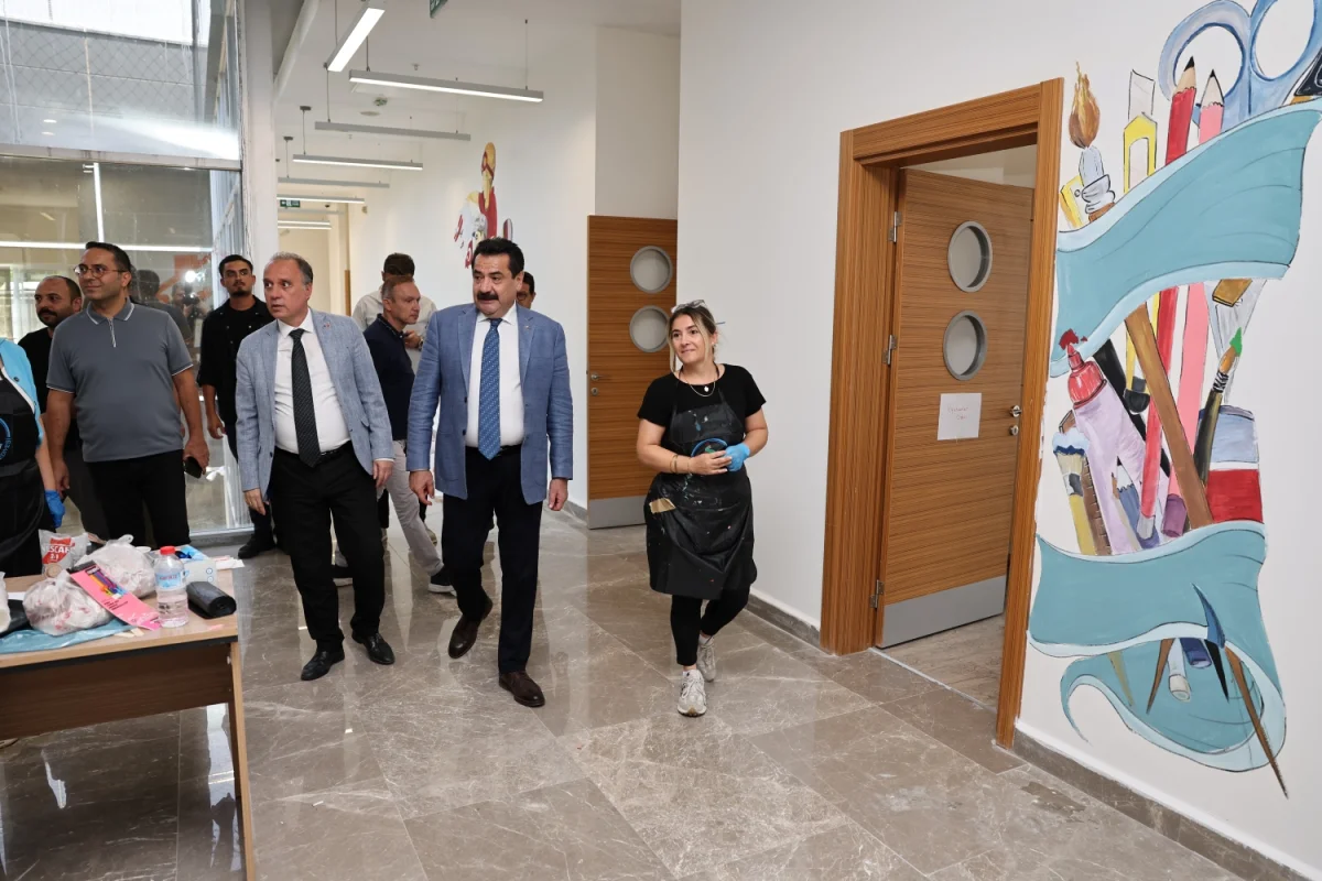 Başkan Ertemur Sahada Dur-durak Bilmiyor: Pamukkale’de Proje Maratonu