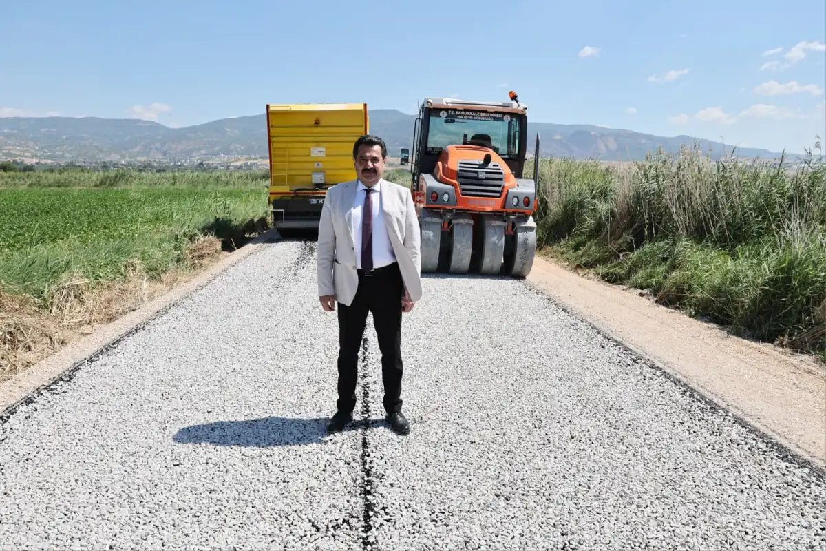 Başkan Ertemur, Yeni Araç Filosuyla Pamukkale’de Asfalt Devrimine Başladı