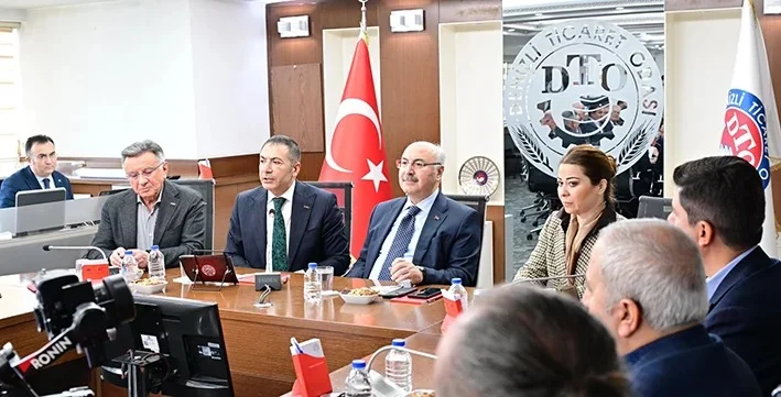 Denizli Valisi Köşger Odaları Ziyaret Etti