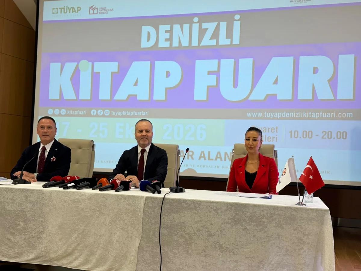Denizli’de Kitap Fuarı 17 Ekim’de Kapısını Açıyor