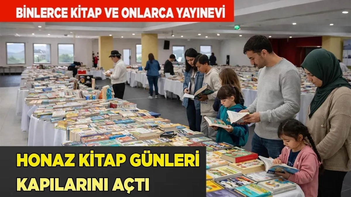 Honaz Kitap Günleri Kapılarını Açtı