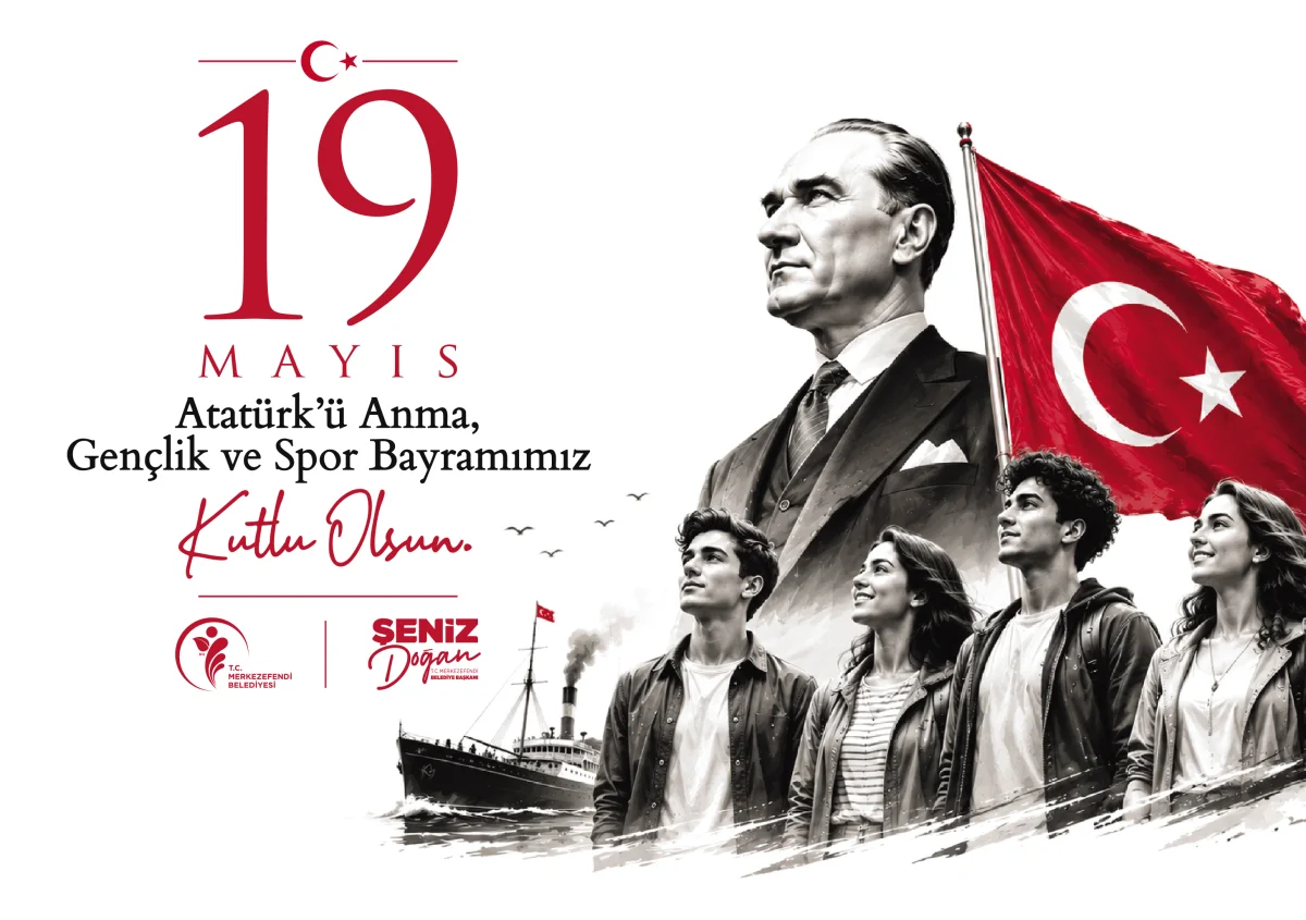 Merkezefendi Belediyesi 19 Mayıs Atatürk'ü Anma Gençlik Ve Spor Bayramı Reklamı 19.05.2026
