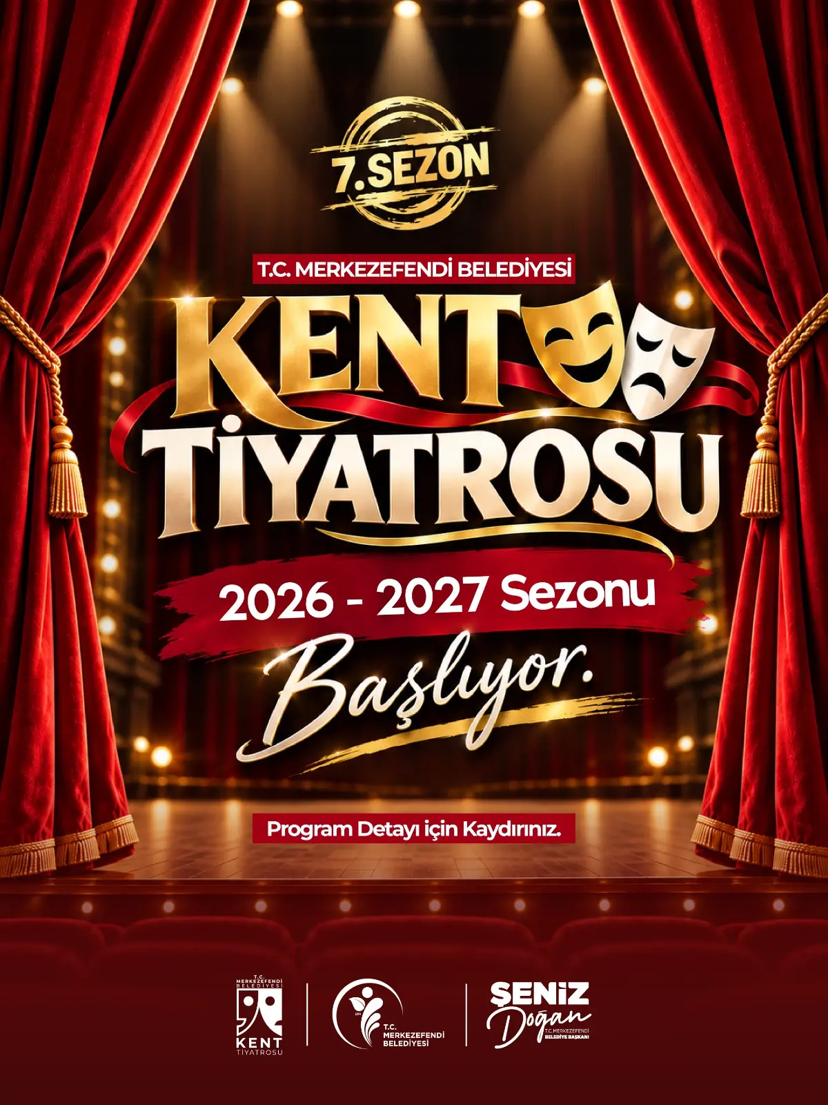 Merkezefendi Kent Tiyatrosu 2026-2027 Sezonu Başlıyor