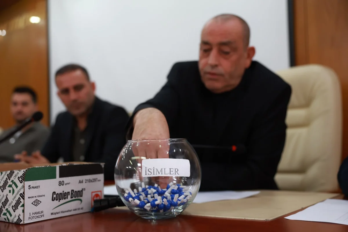 Merkezefendi'de Hobi Bahçesi Kuraları Çekildi