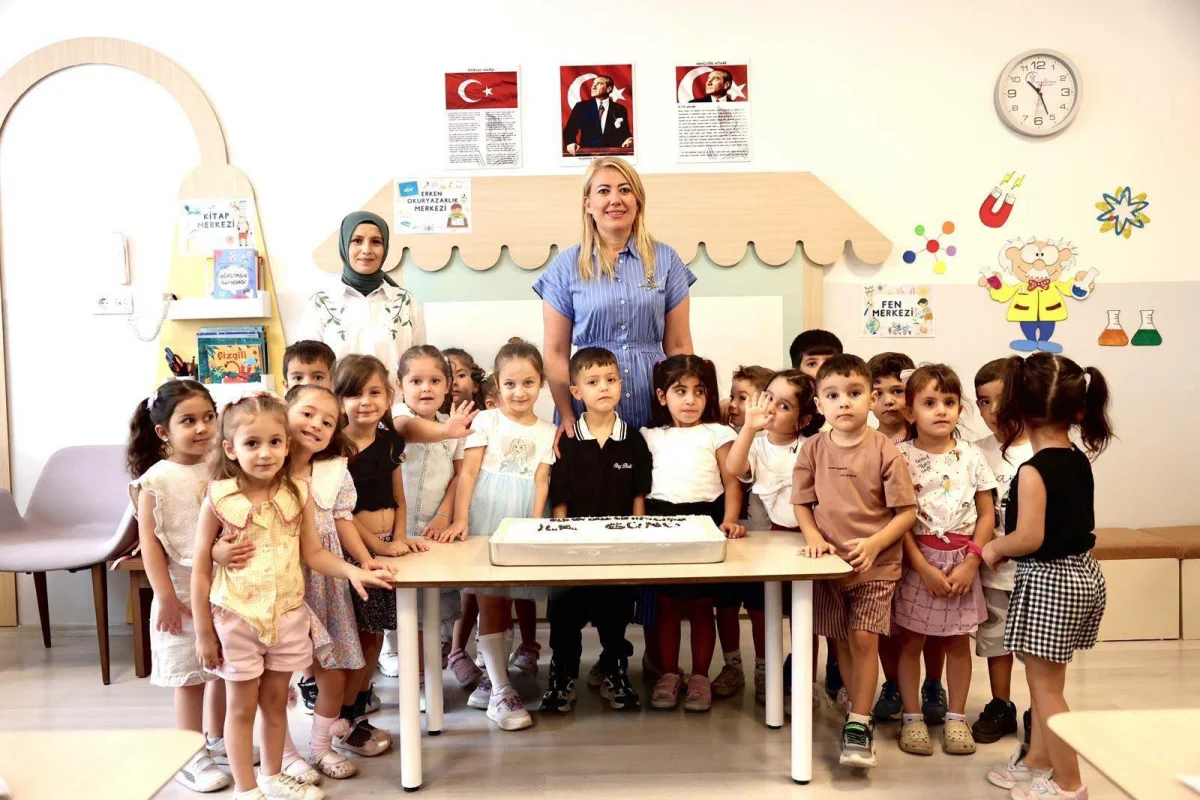 Merkezefendi’de Minik Öğrencilerin Yeni Eğitim Dönemi Heyecanı