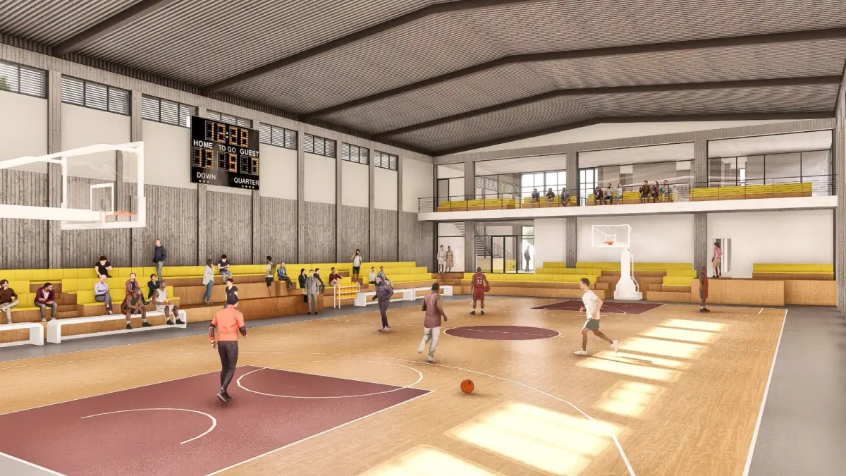 Merkezefendi’ye Modern Basketbol Spor Kompleksi Kazandırılıyor