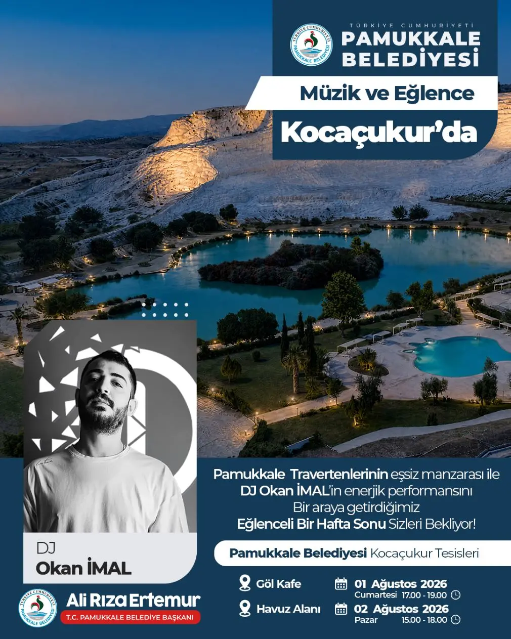 Pamukkale Belediyesi, Hafta Sonunuza Renk Katacak