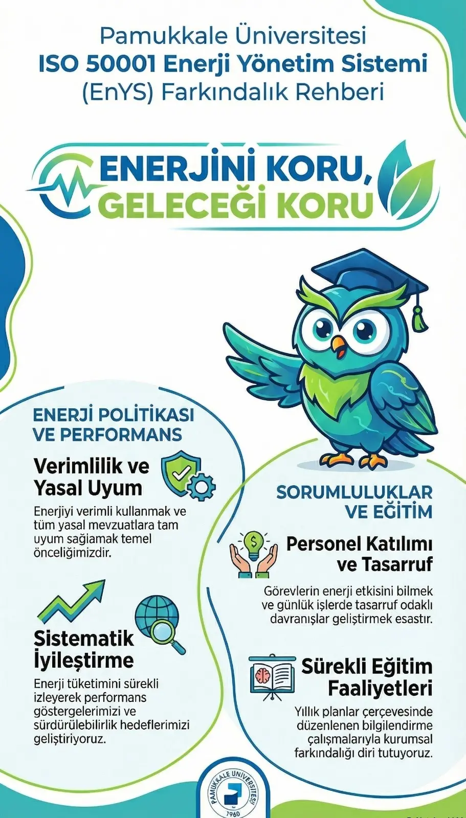 Pamukkale Üniversitesi’nden Enerji Yönetiminde Önemli Başarı