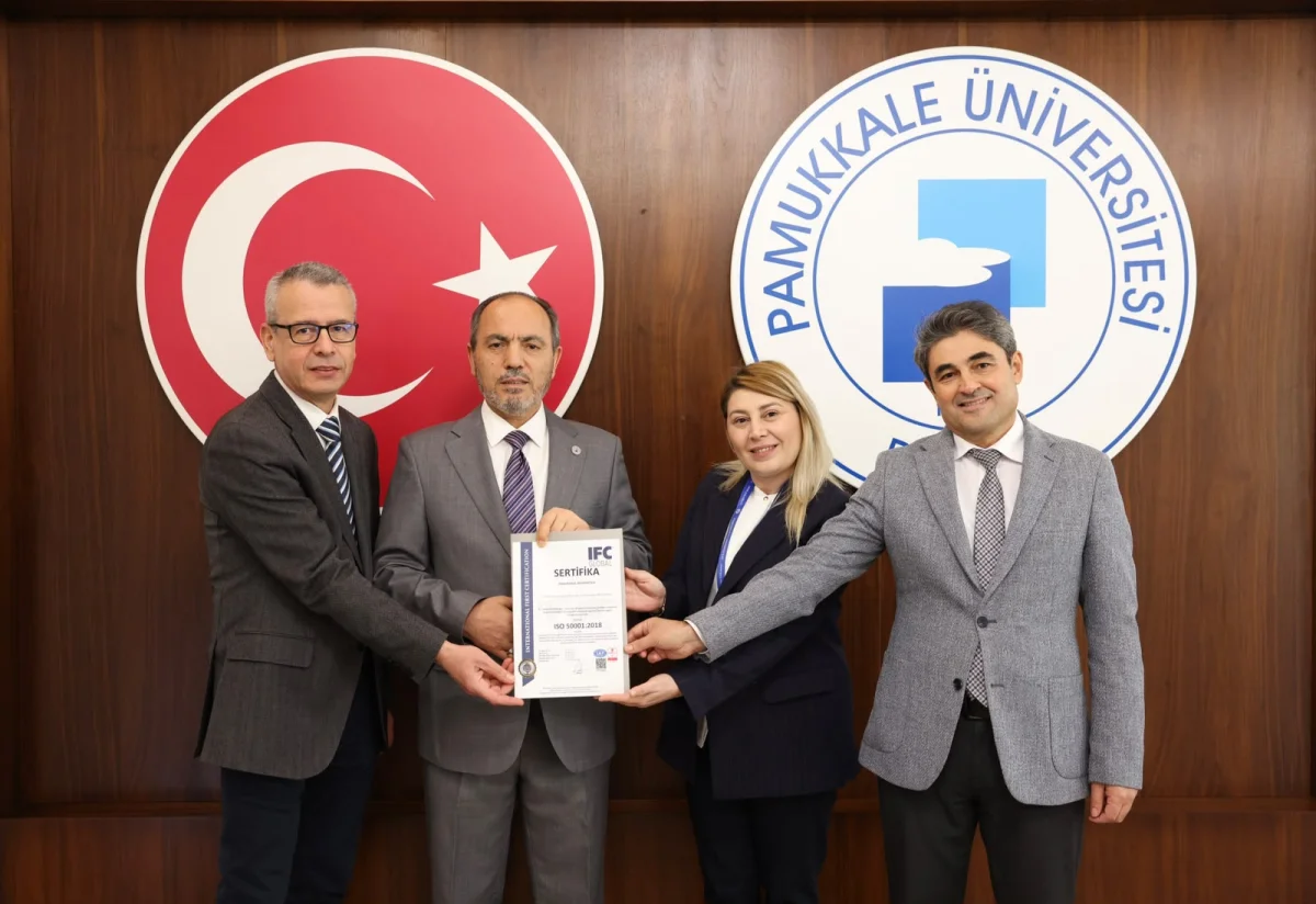 PAÜ Enerji Yönetiminde Standartları Yakaladı
