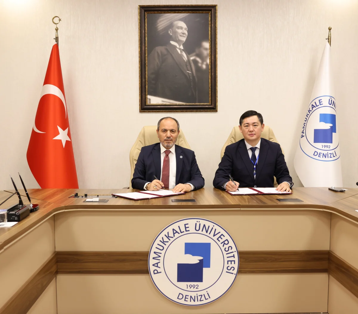 PAÜ ile Shakarim Üniversitesi Arasında Protokol İmzalandı